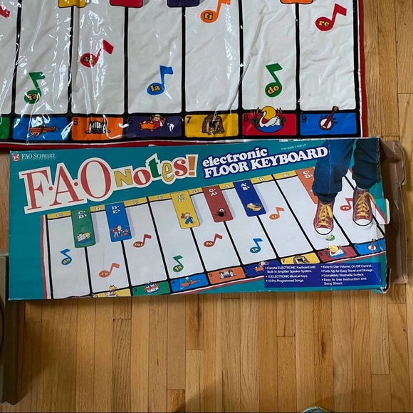 Fao Schwartz Electronic Floor Keyboard - Picture 2 of 5